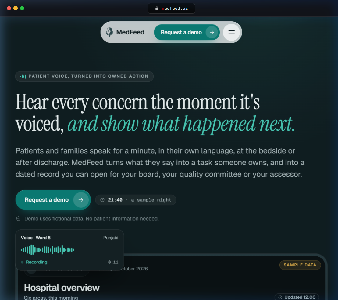 MedFeed AI